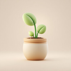 plant in pot