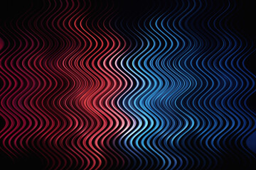 Abstract Wavy Red Blue Gradient Futuristic Background Isolated background