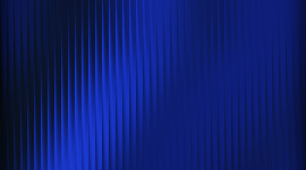 Electric Blue Abstract Vertical Ribbed Texture with Gradient and Shine background