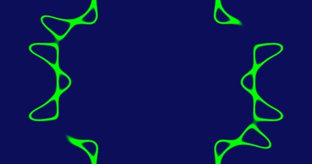 Colorful tunnel video loop visualizes abstract shapes with dynamic motion for engaging screensaver experience