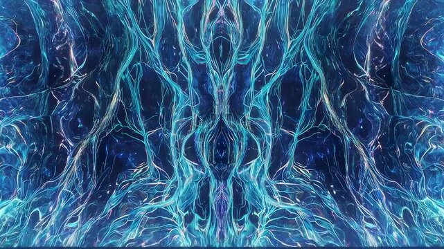 Abstract Electric Plasma Display - Mesmerizing Visuals for Creative Projects.