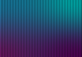 Vertical stripes gradient background with teal and purple hues