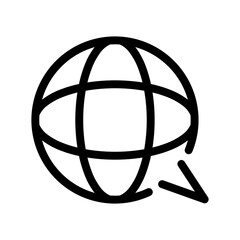 Communication. Global Communication vector icon illustration