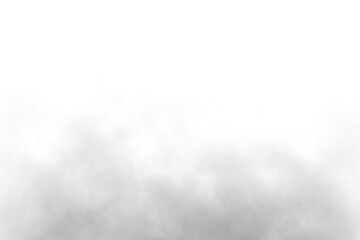 Abstract smoke misty fog on isolated black background. Texture overlays. Design element.PNG