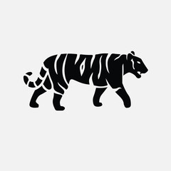 Tiger icon, zoo icon, animal