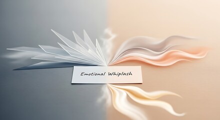 Explore emotional turbulence, the intensity of feelings, and the swings of mood with this evocative visual representing the complexities of emotional experiences and mental health awareness