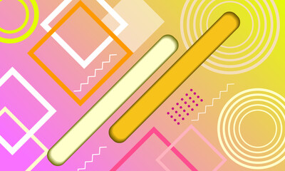 abstract yellow orange purple geometric shapes pattern texture background