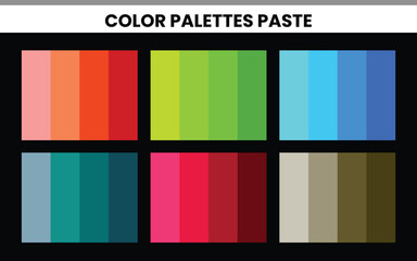 multi color pantone plate sample