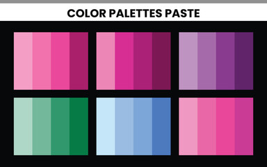 multi color pantone plate sample