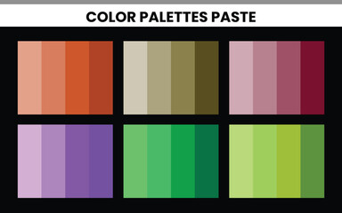 multi color pantone plate sample