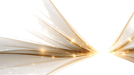 Abstract light background vector with golden lines highlighting ripe golden wheat field crops for agriculture