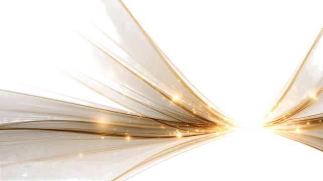 Abstract light background vector with golden lines highlighting ripe golden wheat field crops for agriculture