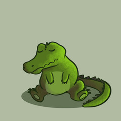 spirit animal (croc) JPEG