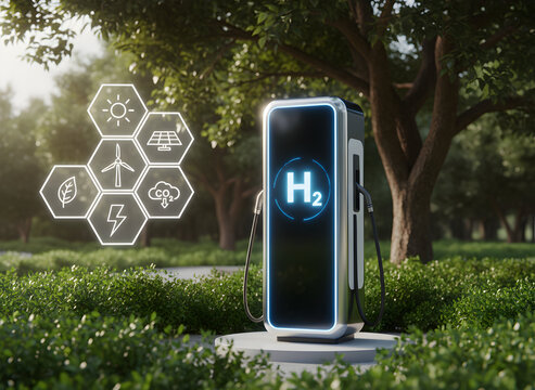 Eco Friendly Hydrogen Refueling Pump for Sustainable Transportation.