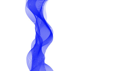 abstract blue smoke