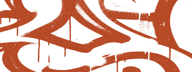 Abstract graffiti background orange spray paint texture urban art for backgrounds and creative projects