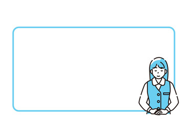 受付　お辞儀　背景