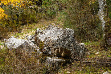  Termessos (Greek Τερμησσός Termēssós), also known as Termessos Major (Τερμησσός ἡ μείζων), was a Pisidian city built at an altitude of about 1000 metres at the south-west side of Solymos Mountain