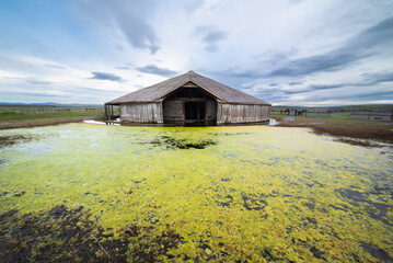 Beautiful Historic Round Barn In Remote Countryside