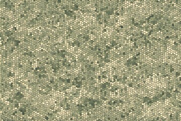 ia generated. Digital camouflage pattern in green and beige tones, ideal for military backgrounds, tactical designs, and outdoor-themed projects.
