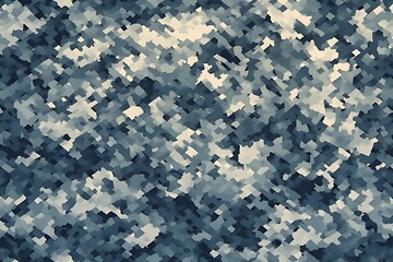 ia generated. Digital camouflage pattern in green and beige tones, ideal for military backgrounds, tactical designs, and outdoor-themed projects.
