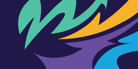 Graffiti vector colorfull patten wallpaper  art