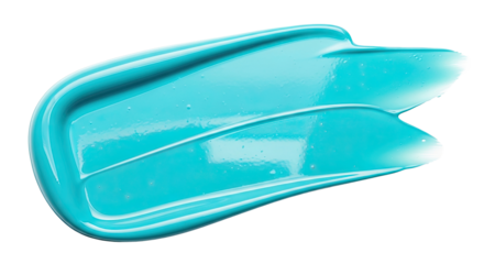 Cooling aqua smear with sterile clean reflections