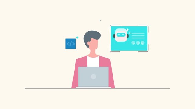 AI learning platform delivers instructional immersive videos and personalized training support for professional skill advancement.