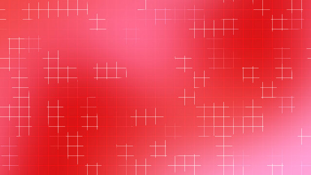 Pink and Red Gradient Grid Lines Background with Soft Light Effects