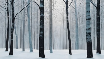 Winter Forest Calm