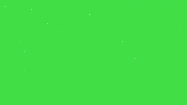 Falling snow seamless loop, snowflakes falling across a green sky, snowing overlay chroma key, real snow fall, flakes to down, snowfall overlay green screen, snow winter holiday background