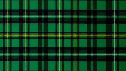 Fototapeta premium 초록,연두색,검정,노란색 겨울목도리 체크패턴Green, light green, black, yellow winter turtleneck check pattern