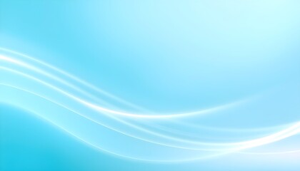 Fototapeta premium 청록색에서하늘색으로흐르는빛효과배경