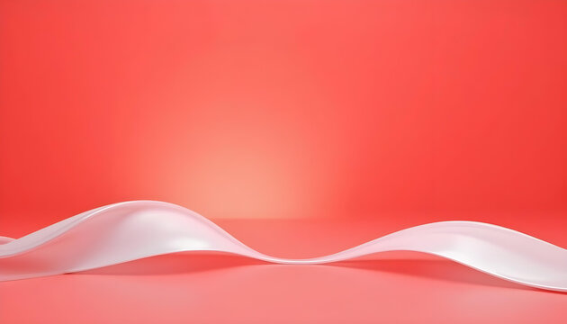 red white red 3d gradient abstract pattern background