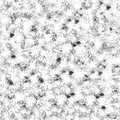 Close-up of Textured Black and White Grunge Surface with Random Pattern