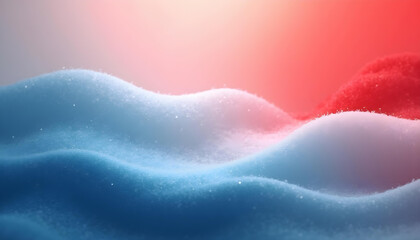 Obraz premium blue white red flag gradient abstract 3d wallpaper 