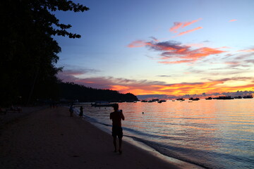 Acro yoga thailand beach koh tao