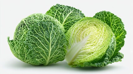 Fresh vibrant savoy cabbage perfect for healthy eating recipes and culinary creations offers a delicious taste of freshness and wellness