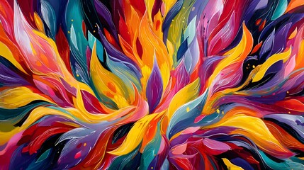 Abstract art composition