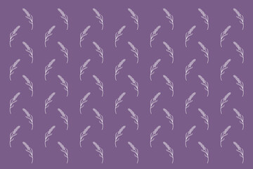 lavender flower pattern background, seamless pattern