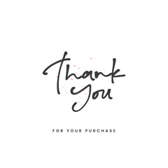 Fototapeta premium collection thank you card template design vector eps