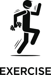 Gym and fitness icon set. Containing healthy lifestyle, weight training, body care and workout or exercise equipment icons. Solid icons vector collection.