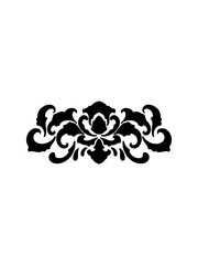 vintage frame with floral ornament