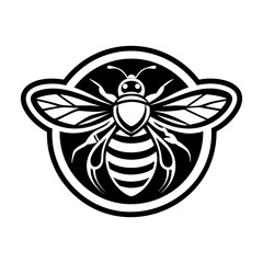 Filled style icon depicting a pollinator symbol