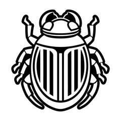 Glyph style icon showing a bug symbol