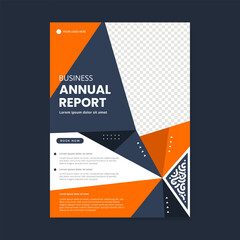 Modern minimalist corporate flyer design