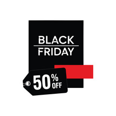 Black Friday sale with 50 percent off offer to boost holiday sales