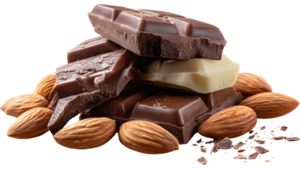 chocolate and almond	
