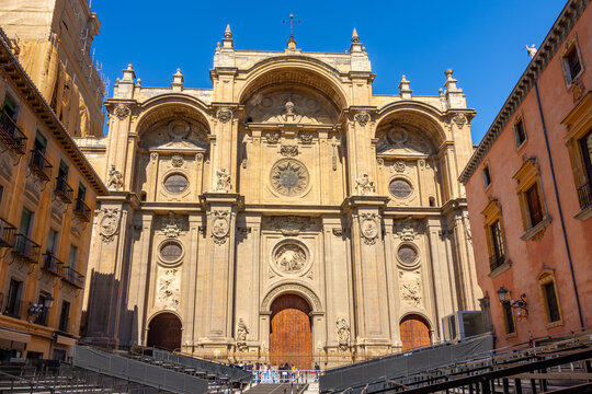 Granada cathedral of Incarnation (Catedral de Granada) in Andalusia, Spain