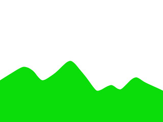 green mountain landscape